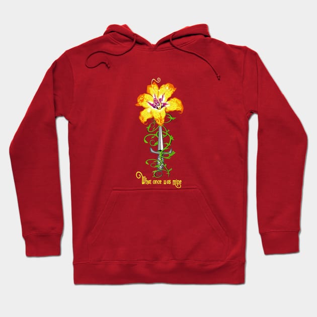 Rapunzel Flower What once was mine Hoodie by magicmirror